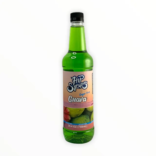 Guava Sugar Free Hand Crafted Flavored Syrup Case of 6