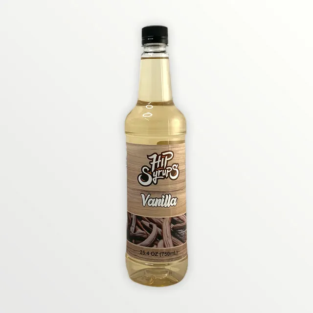 Vanilla Hand Crafted Coffee Syrup Case of 6