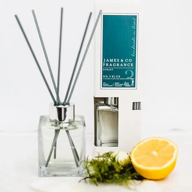 No. 3 Blue 100ml Reed Diffuser