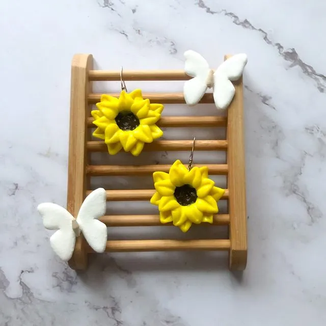 Sunflower Pendants