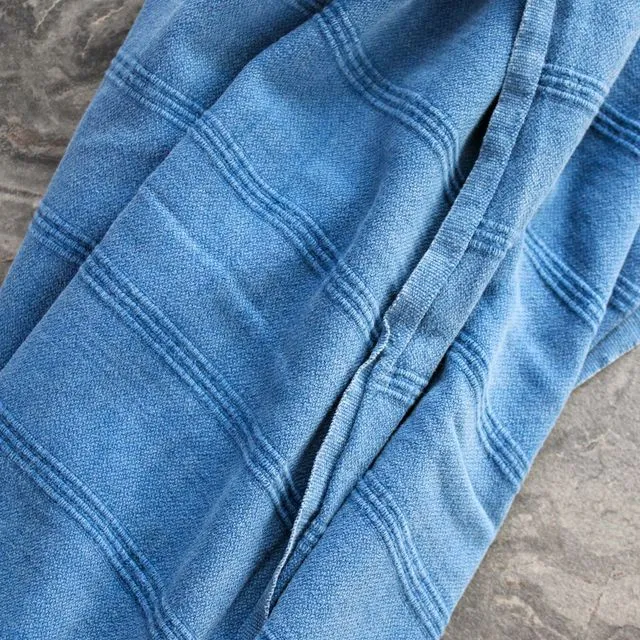The Bobby Towel - Stonewashed Blue