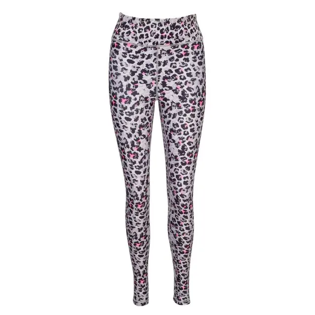 Pink Panther Leopard Print Eco-Friendly Leggings