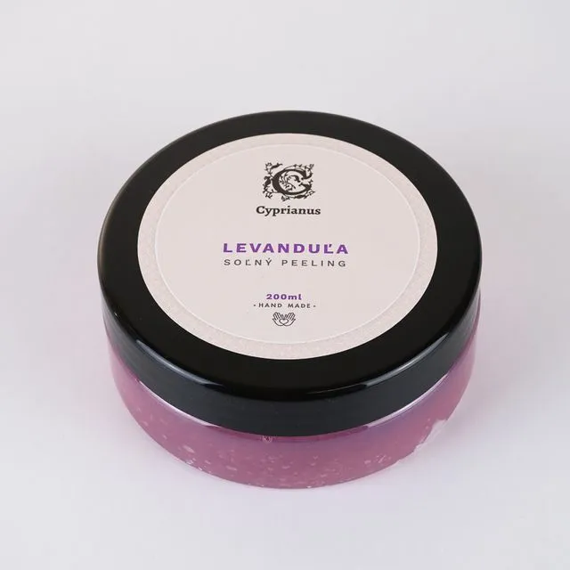 Organic Lavender Body Scrub 200ml