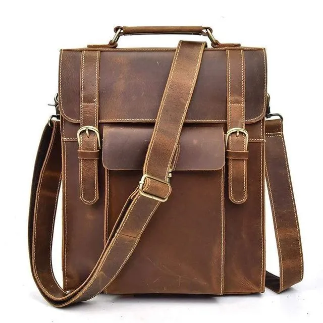 The Vali Backpack | Handmade Vintage Leather - Brown
