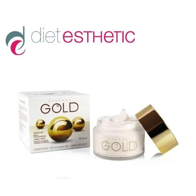 Pure Gold Essence Cream SPF15 - Moisturizer, Regenerator, Antioxidant, 50 ml