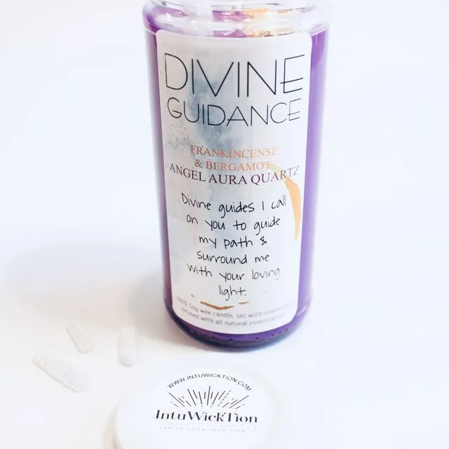 8oz Glass Jar- Divine Guidance