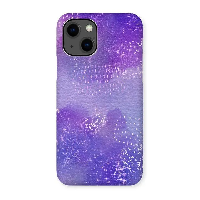 Purple Marble Tough Phone Case
