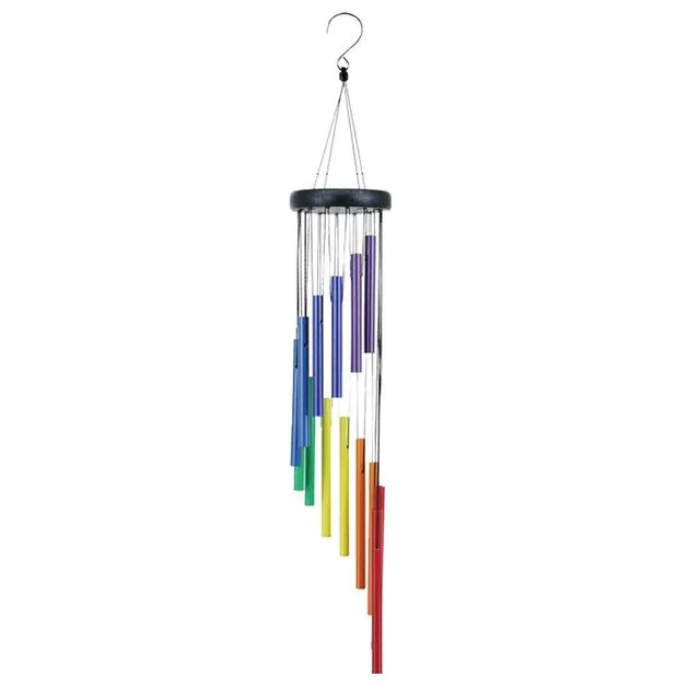 Wholesale-Spiral Series Wind Chimes-32 Inch Rainbow-30 PCS/Case