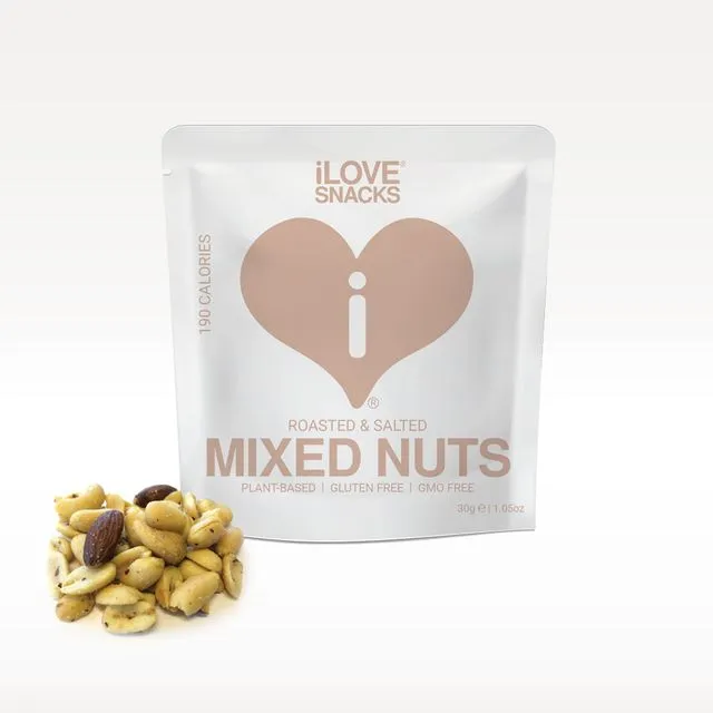 Roasted & Salted Mixed Nuts 20 x 30g