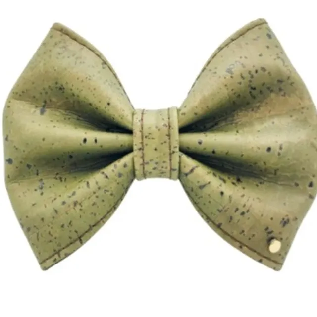 Olive Green Bow Small