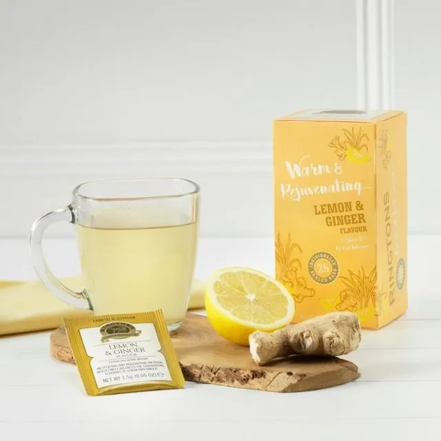 Lemon and Ginger Tea 25s