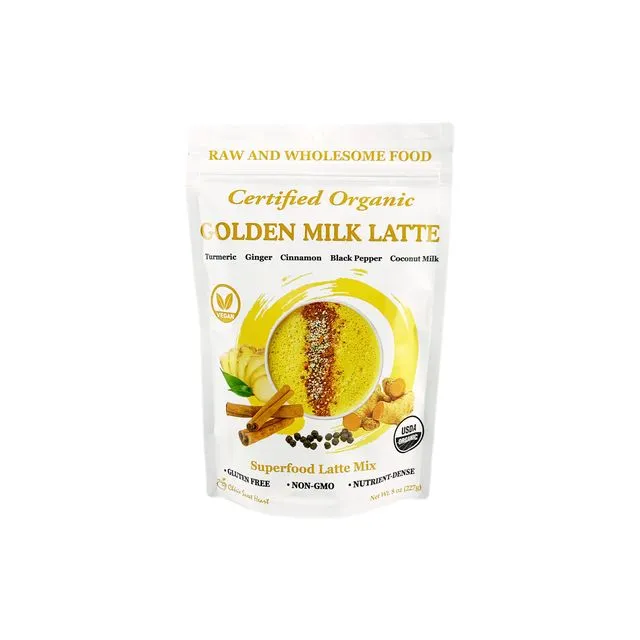 8 oz Organic Golden Milk Latte