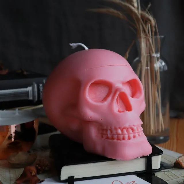Memento Mori Pink Skull