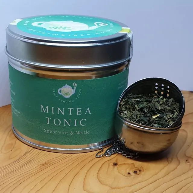 Mintea Tonic - Organic Loose Leaf Herbal Tea, Refreshing & Nourishing