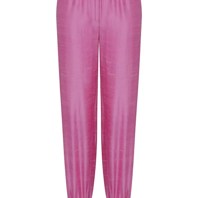 Lauret Silk Pants - Pink