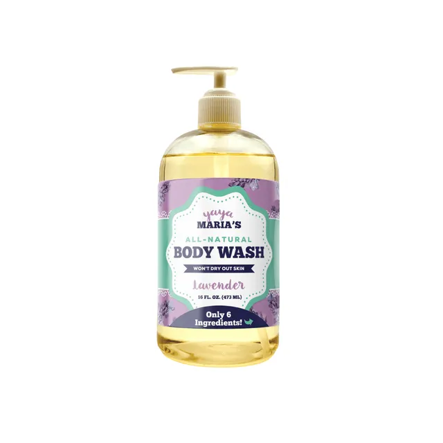 Natural Lavender Body Wash 16 FL OZ (473 ml)