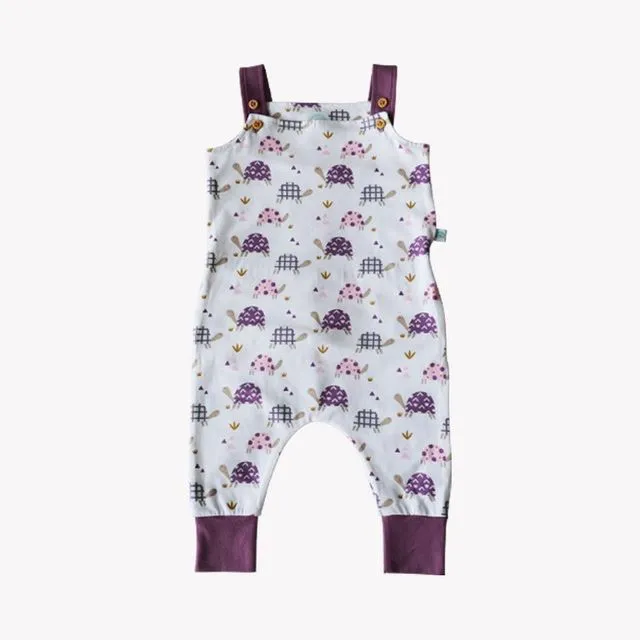 'Grow With Me' Dungarees - Tilly Tortoise