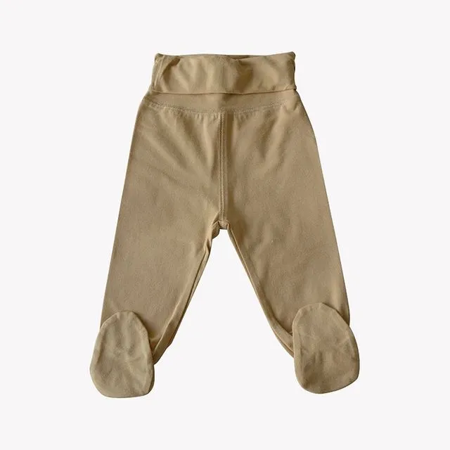 'Grow With Me' Footed Pants - Honeycomb