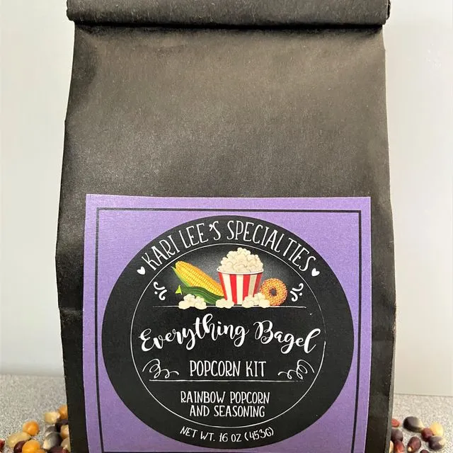 Everything Bagel Popcorn Kit