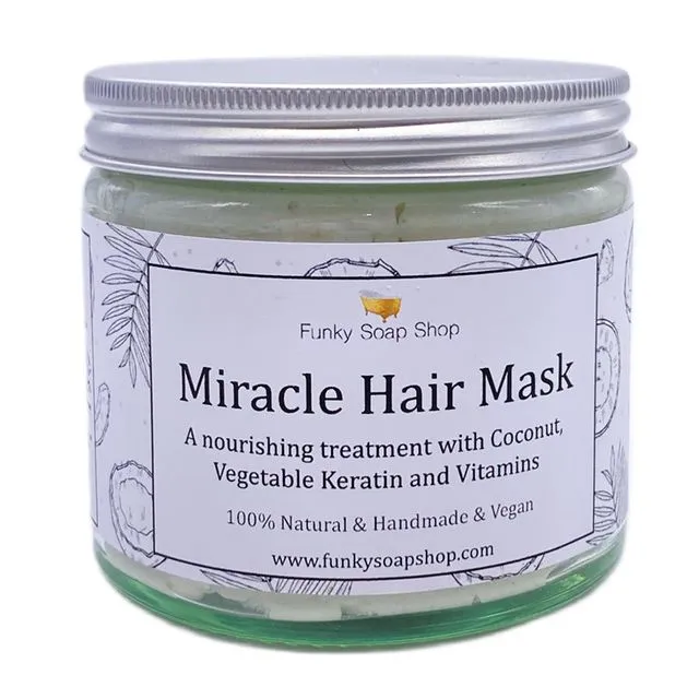 Miracle Hair Mask, Glass Jar 250ml