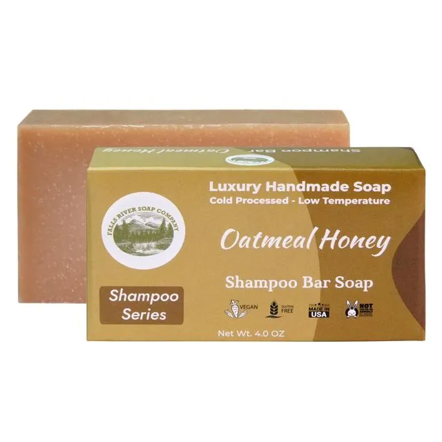 Shampoo Bar, Oatmeal Honey (3.5 Oz) - Case of 12
