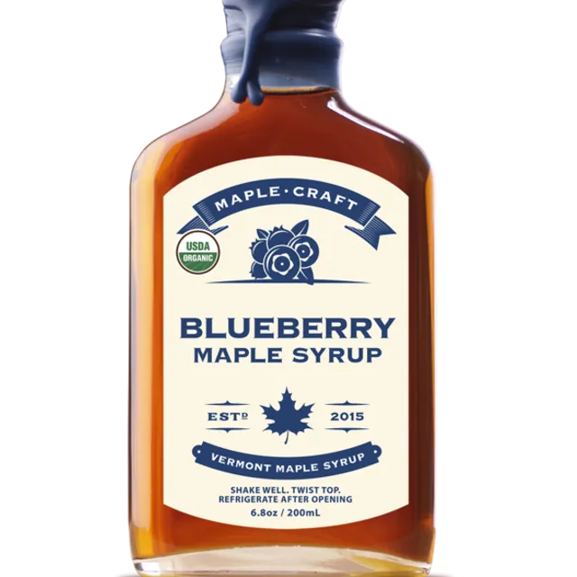 Blueberry Maple Syrup (Organic) 200ml - Pack of 12