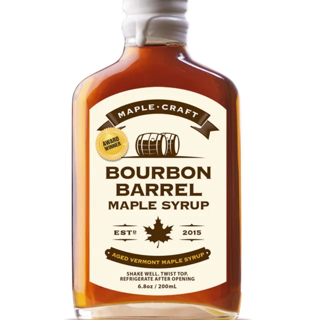 Bourbon Barrel Aged Maple Syrup 200ml - Pack of 12