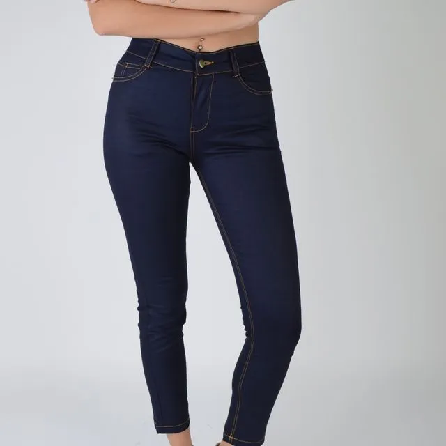 Lovemystyle Classic High Waisted Denim Jeans