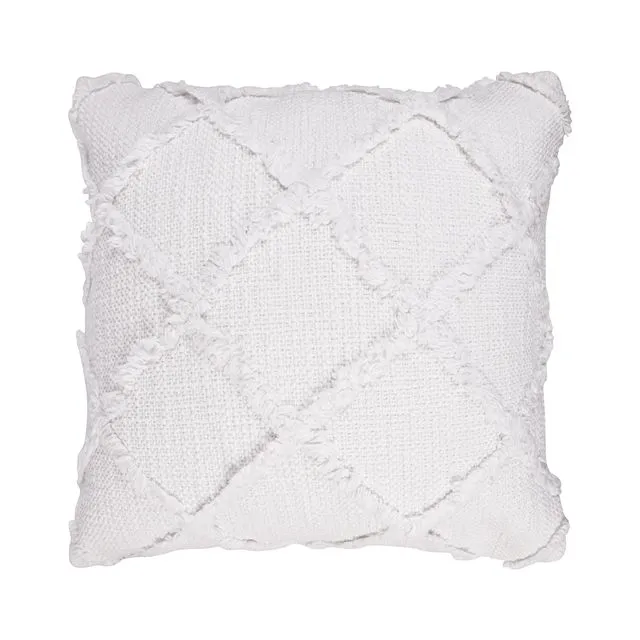 IKOS Tuffted Cushion - Off White