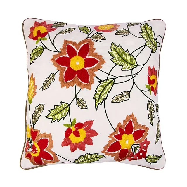 PALAMPORE Thread Embroidery Cushion