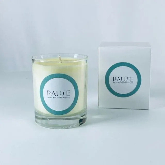 Lemon and Palmarosa Candle By Pause