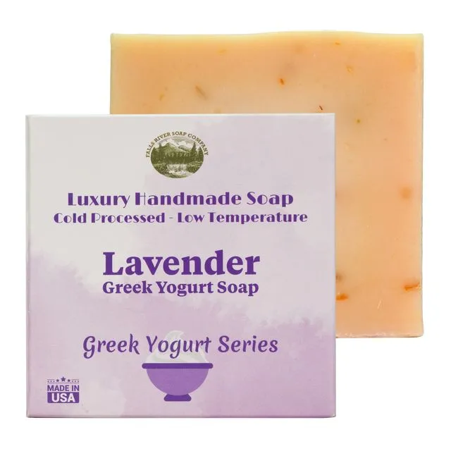 Lavender - 5 Oz Greek Yogurt Soap Bar - Case of 12
