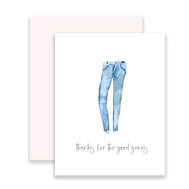 Good Genes Mother's Day Card