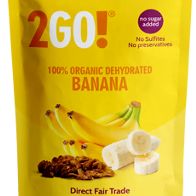 2GO! Organic Dried Banana