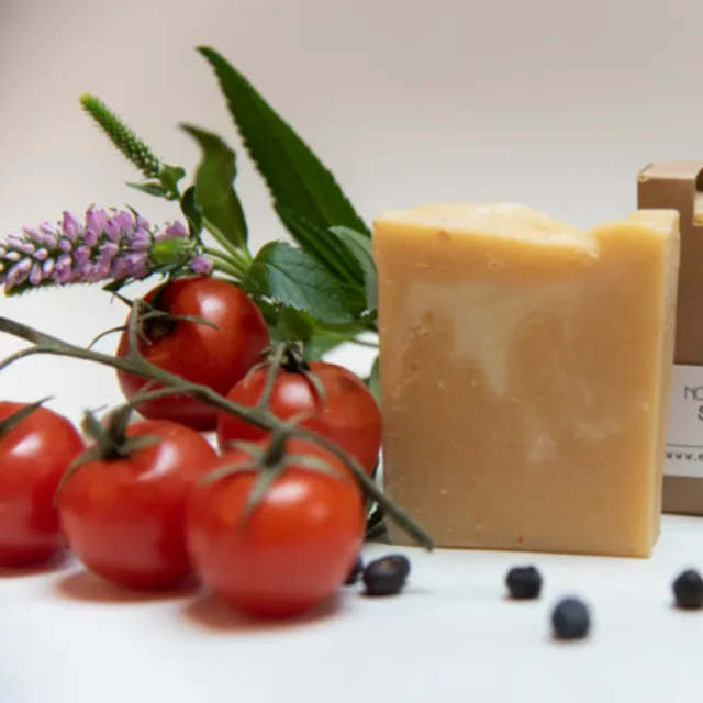 No Waste Soap - Tomato- Made with vegetable waste