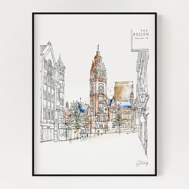 Sheffield Town Hall A4