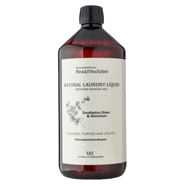 Natural Laundry Liquid -Eucalyptus Dives & Geranium