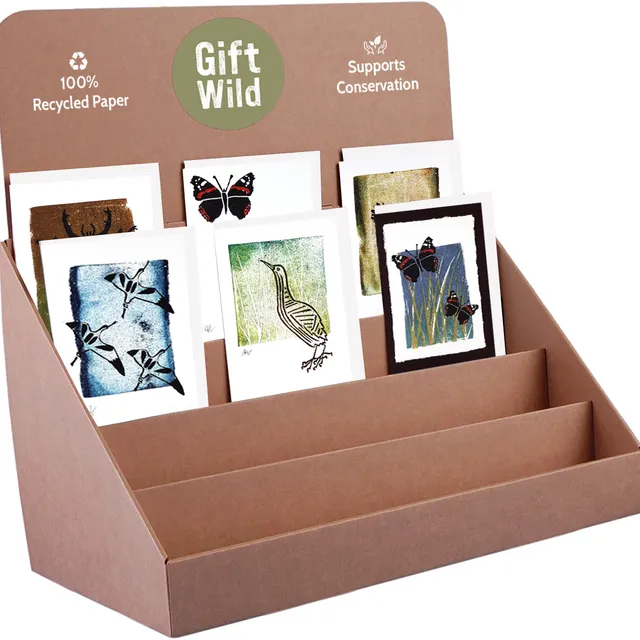 Mixed Bundle of Bestselling Greeting Cards + A5 Notebooks - recycled eco-friendly wildlife nature charity donation