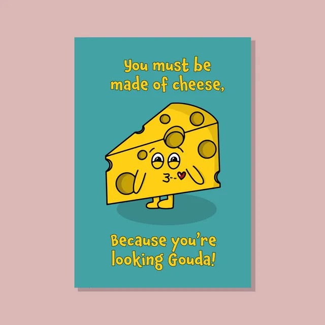 Cheesy Valentines Day Card