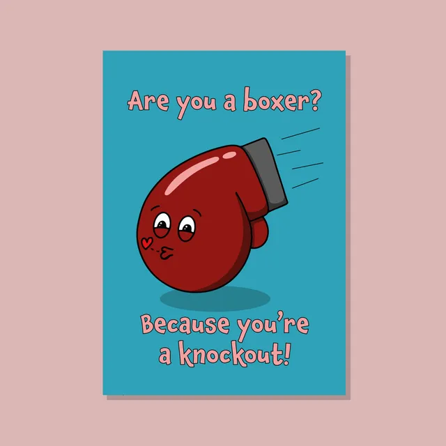 Knockout Valentines Day Card