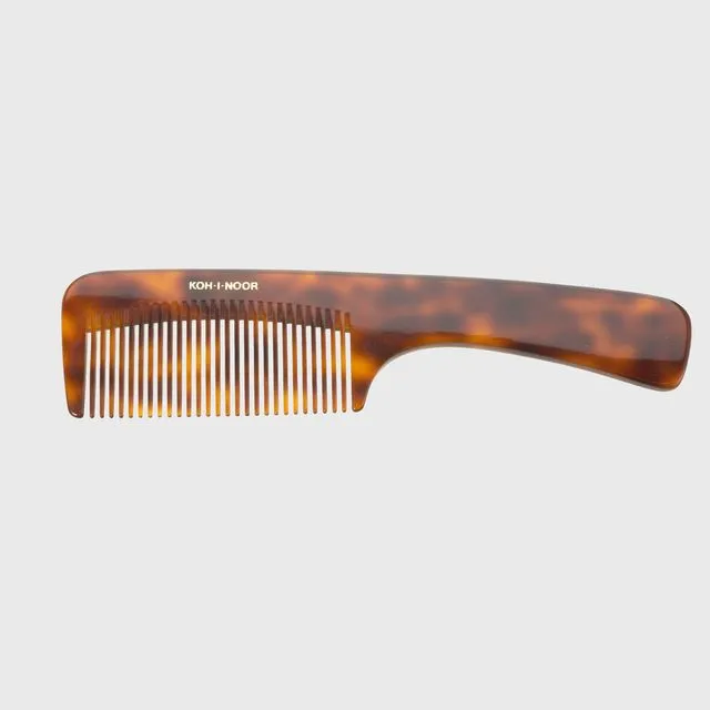 Jaspe Wide Tooth Comb with Handle