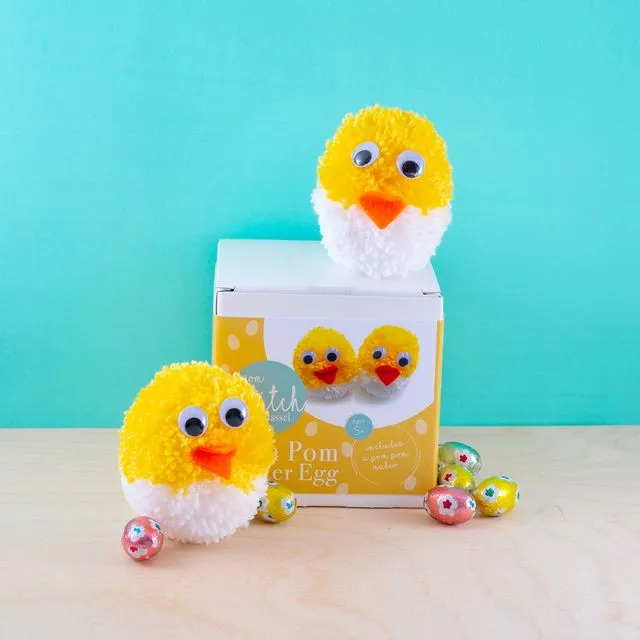 Pom Pom Easter Egg craft kit