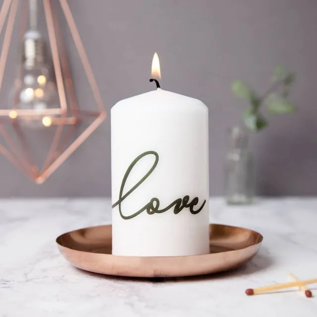 Boxed LOVE Candle