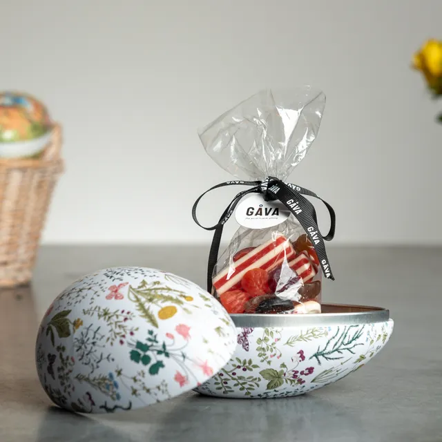 Flora Swedish Påskägg Easter Egg tin with Pick & Mix