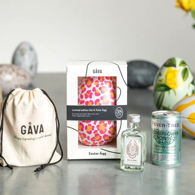 Lola Swedish Påskägg Easter Egg tin with a limited edition Gin & Tonic