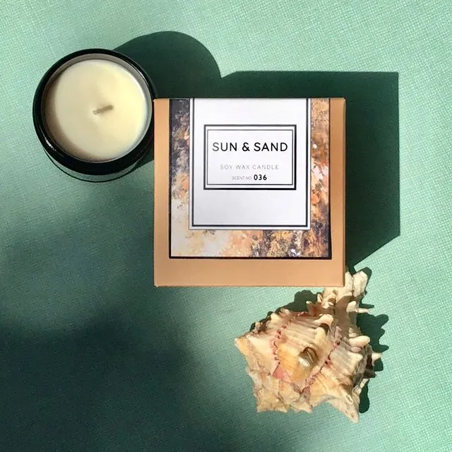 Sun & Sand Soy Wax Candle