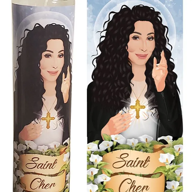 Saint Cher Prayer Candle