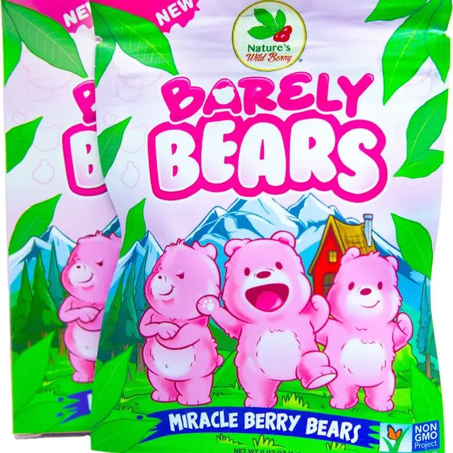 Barely Bears by Nature's Wild Berry, Miracle Berry as Seen on Tiktok