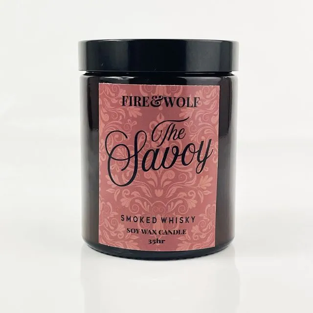 The Savoy | Smoked Whisky | Candle
