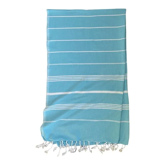 Turkish Beach Towel - Turquoise